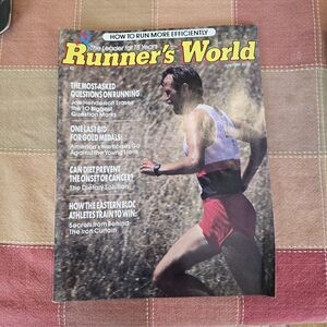 1984 Runner’s World June                 Boston Marathon, Olympic Trials Preview